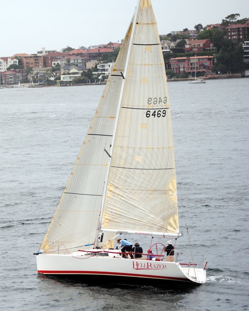Hell Razor, one of the RSYS Division 1 inshore boats that contested the Morna Cup 2011 © Rob Cruse